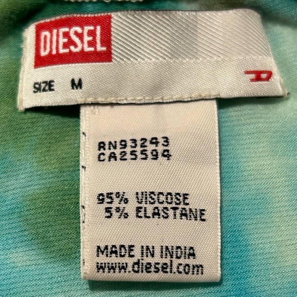 Diesel Junior Tie Dye Asymmetrical Dress - Picture 8 of 8